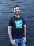 Mens Tantrik NOW BOARDING Tee - Burnt Black