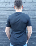 Mens Tantrik NOW BOARDING Tee - Burnt Black