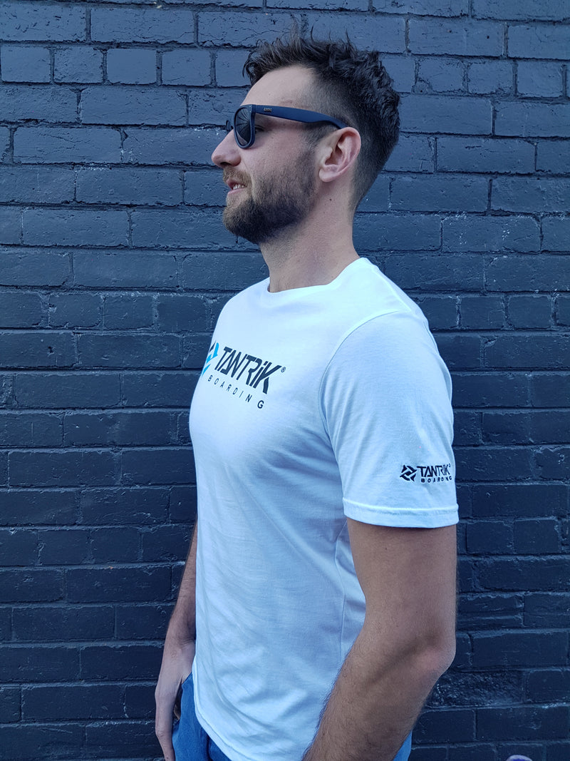 Mens Tantrik CORP Tee - Blue Logo