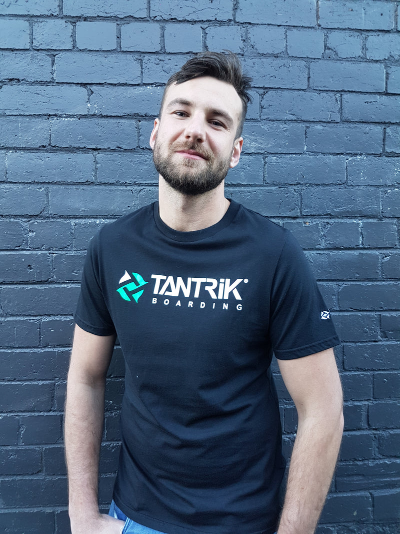 Mens Tantrik CORP Tee - Green Logo