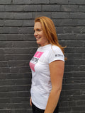 Womens Tantrik NOW BOARDING Tee - Warrior White
