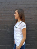 Womens Tantrik CORP Tee - Warrior White