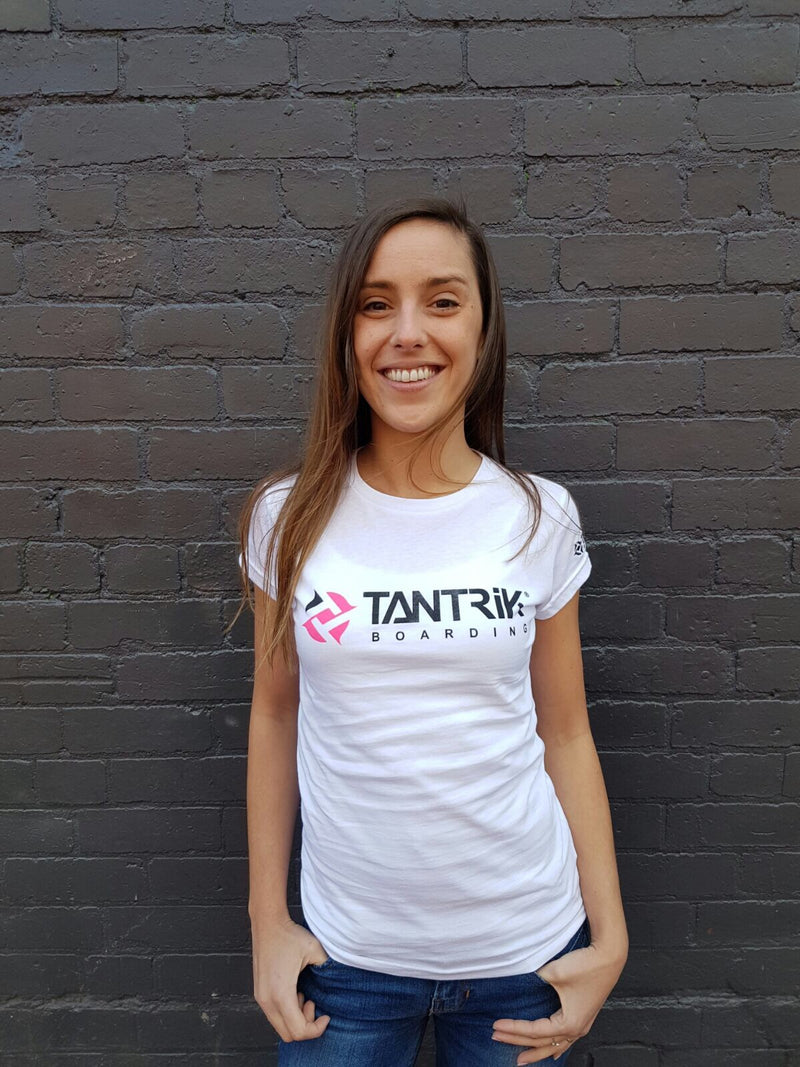 Womens Tantrik CORP Tee - Warrior White