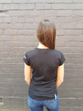 Womens Tantrik CORP Tee - Burnt Black